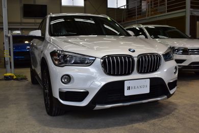 Bmw X1 Sドライブのスタンダードコーティング施工紹介 川崎市のt様 横浜 川崎 定期メンテナンス無料のカーコーティングならブランズへ